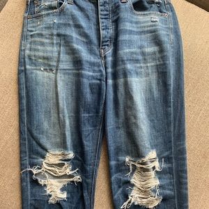 American eagle distressed jeans size 10R